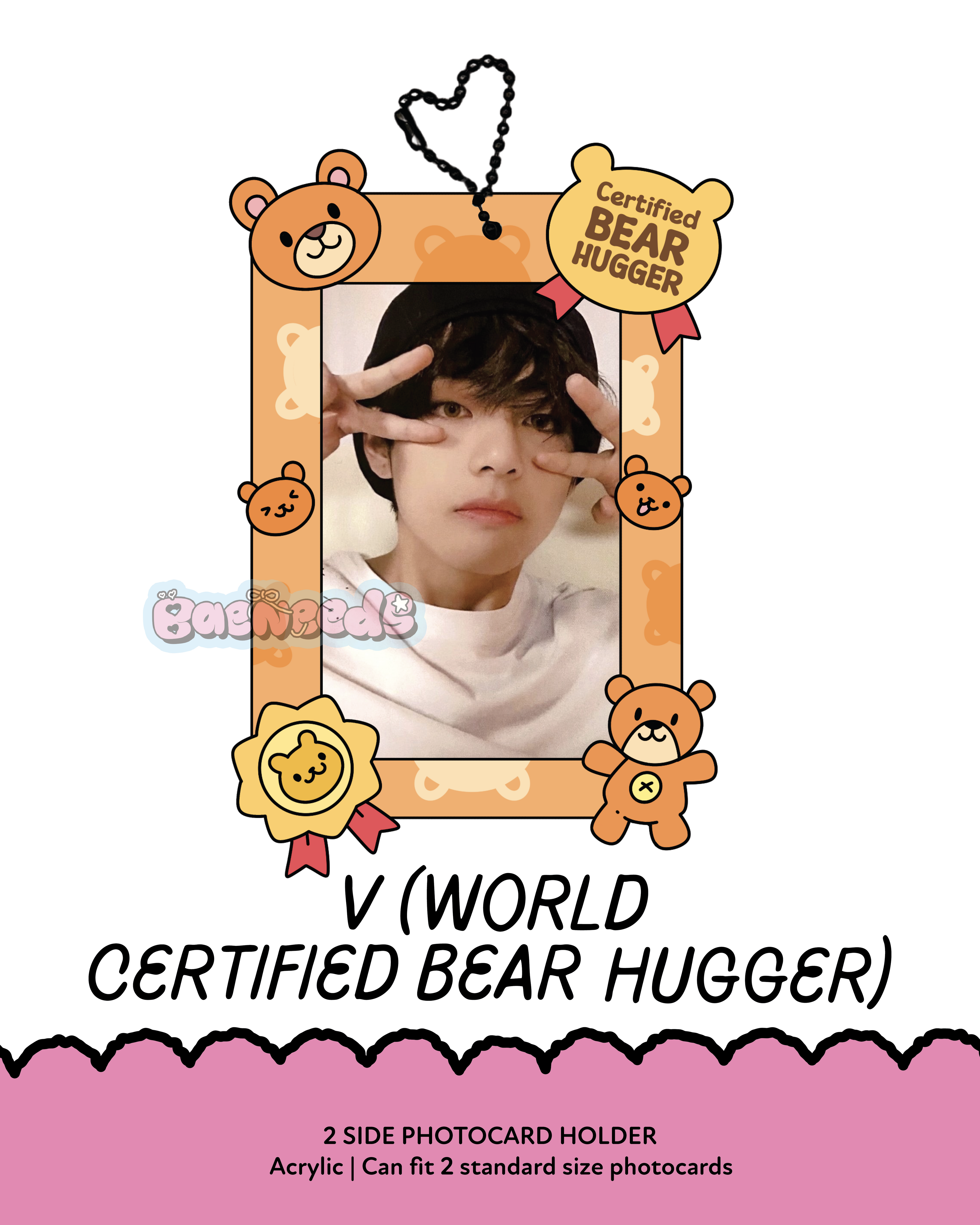 BTS Inspired Photocard Holder