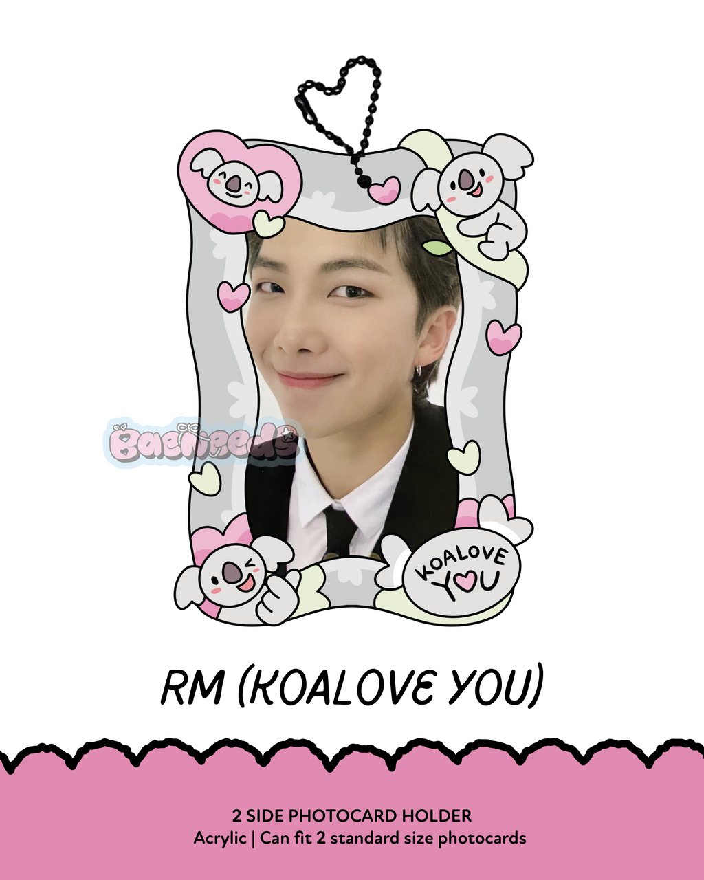 BTS Inspired Photocard Holder