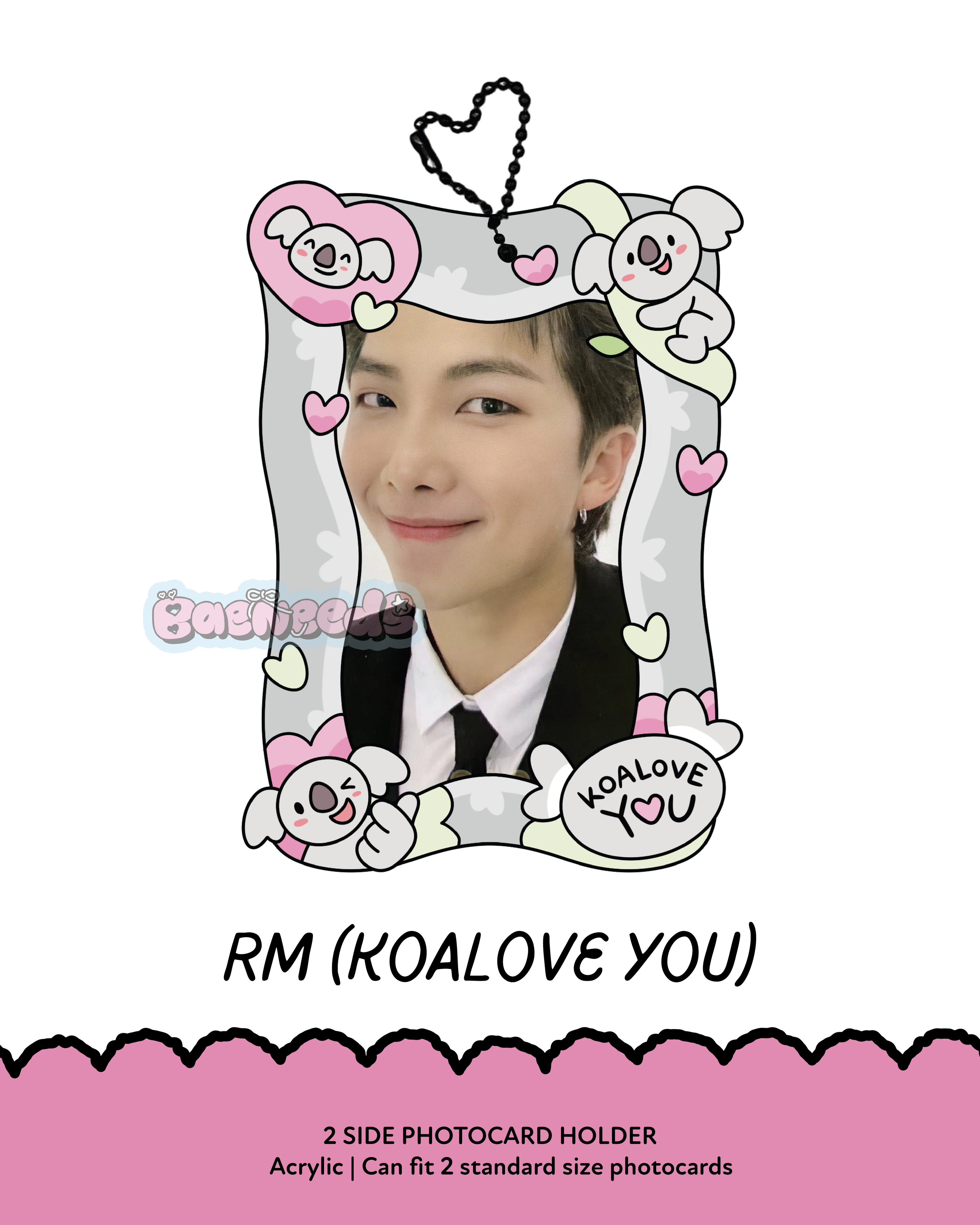 BTS Inspired Photocard Holder